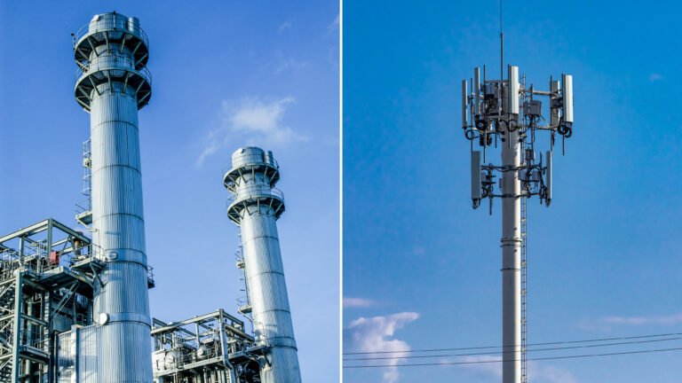 Stahlschornstein und Antennenmast | FRILO