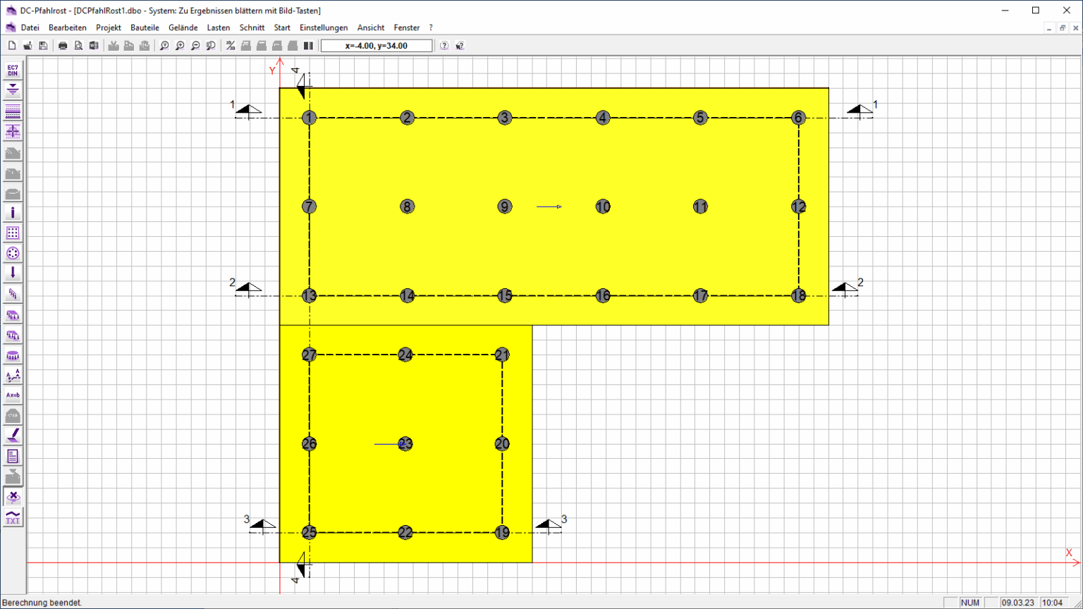 Combined Raft Foundation Combined Pile-Raft Foundations | FRILO