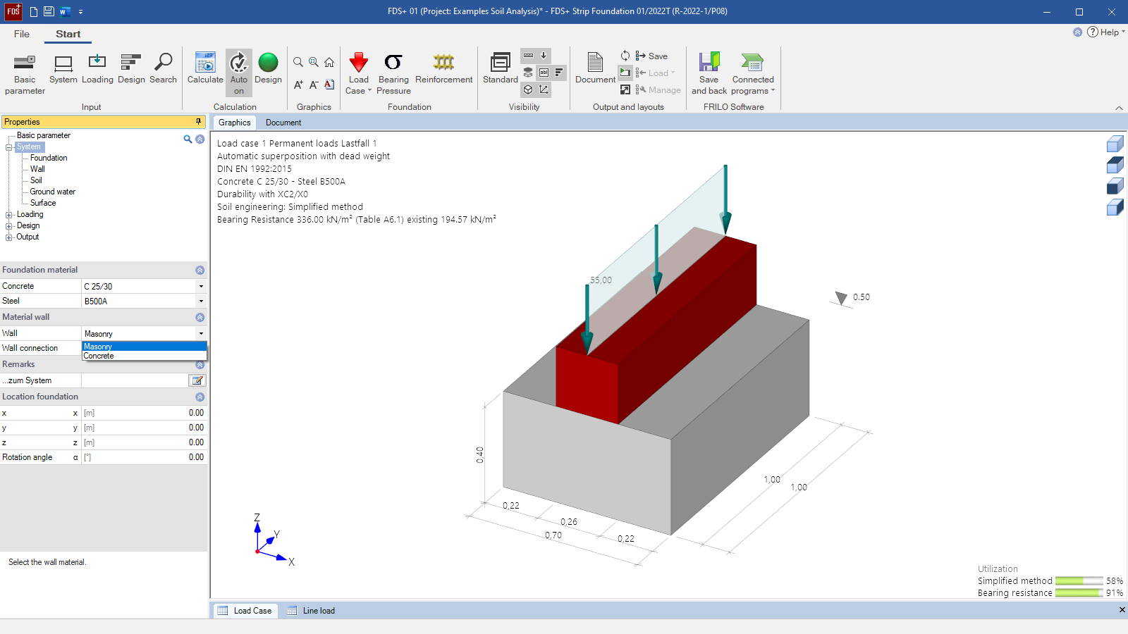 FDS+ user interface