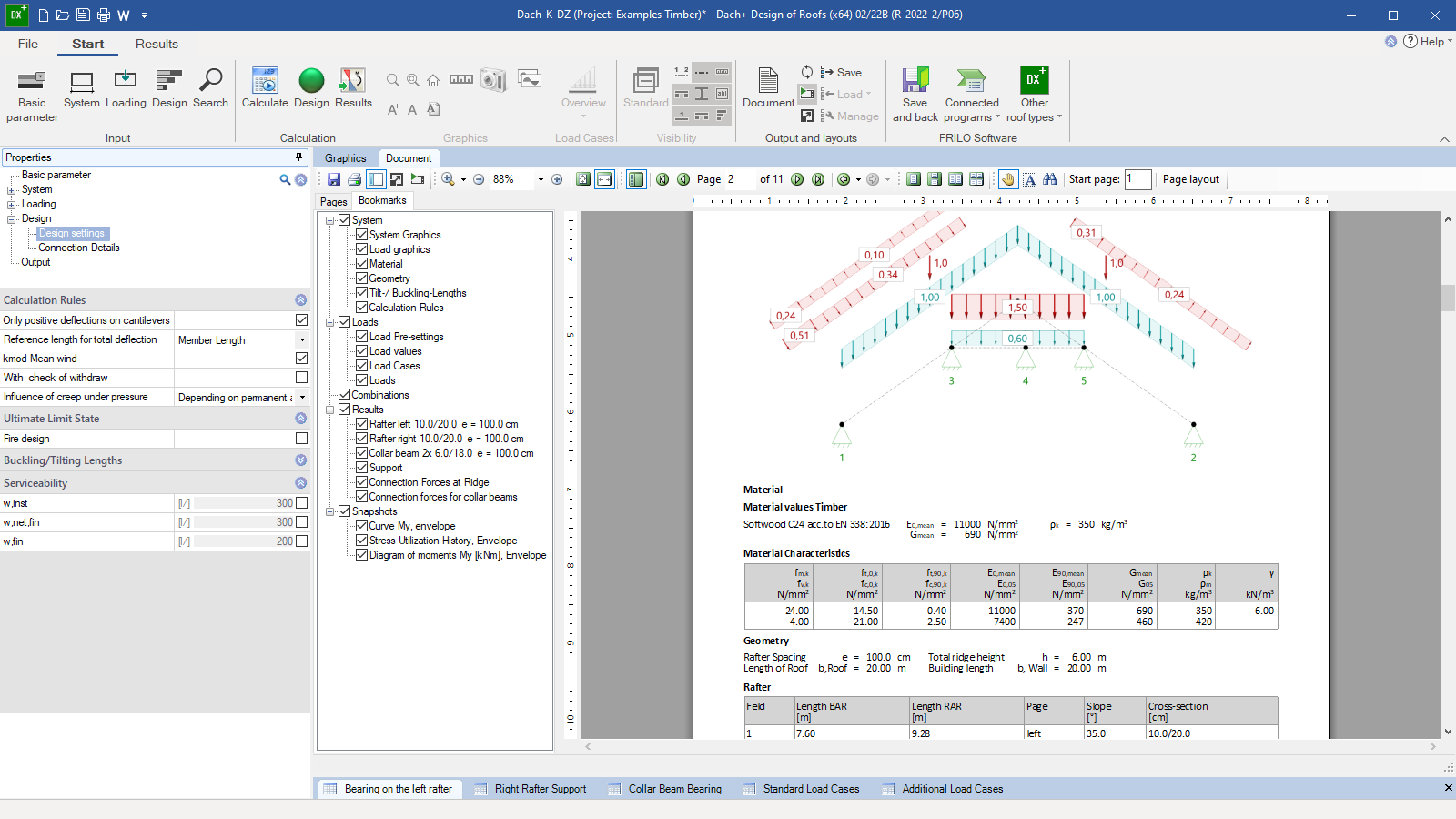 Output document with graphic
