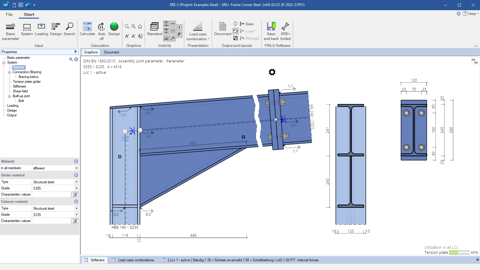 SRE-2 user interface