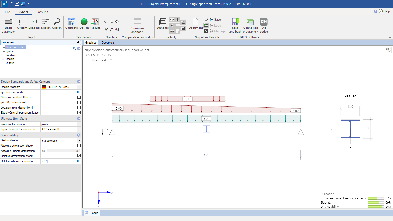 STT+ user interface
