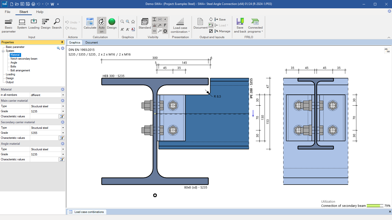 Program interface SWA+