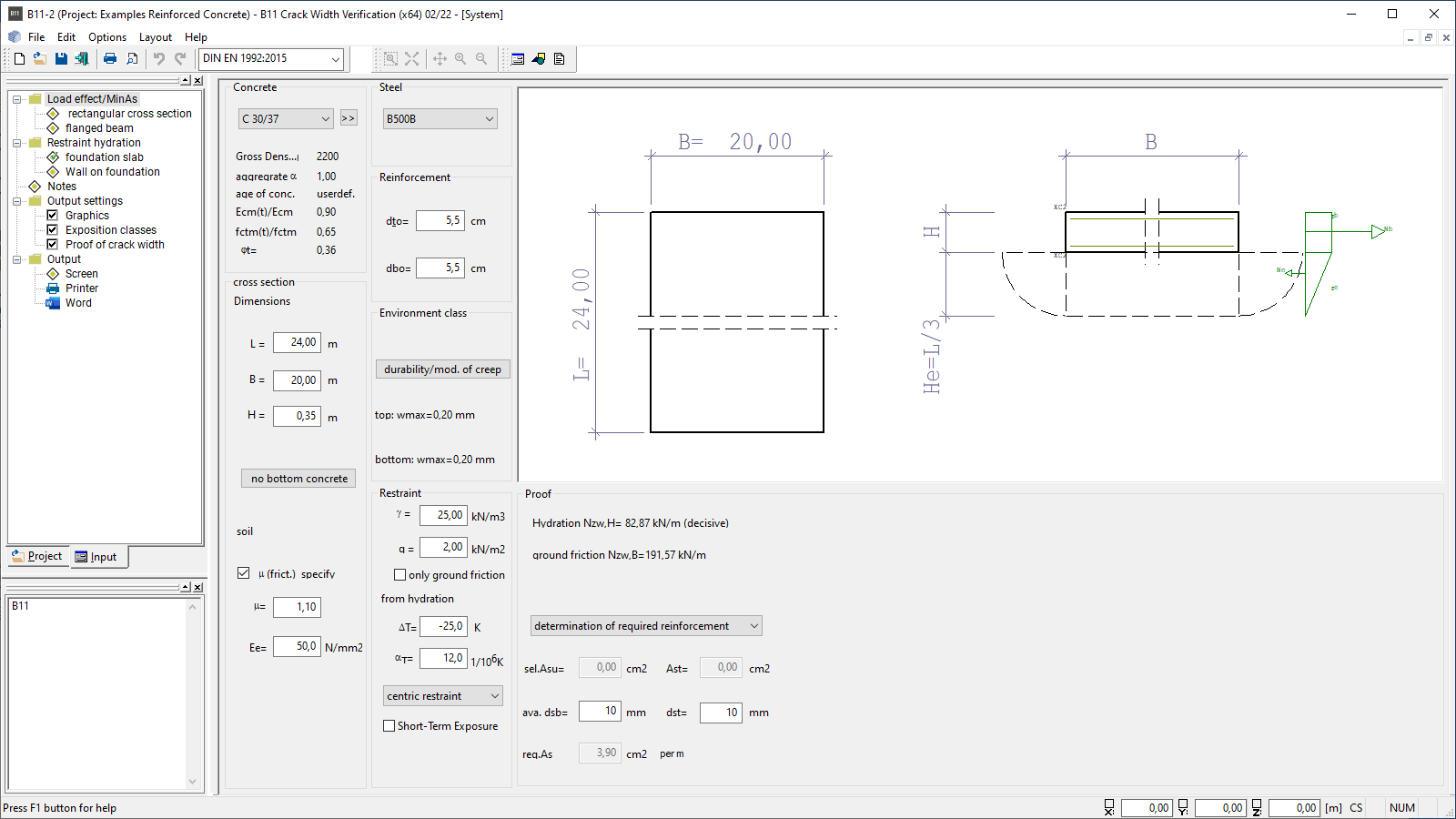 User interface with a base plate