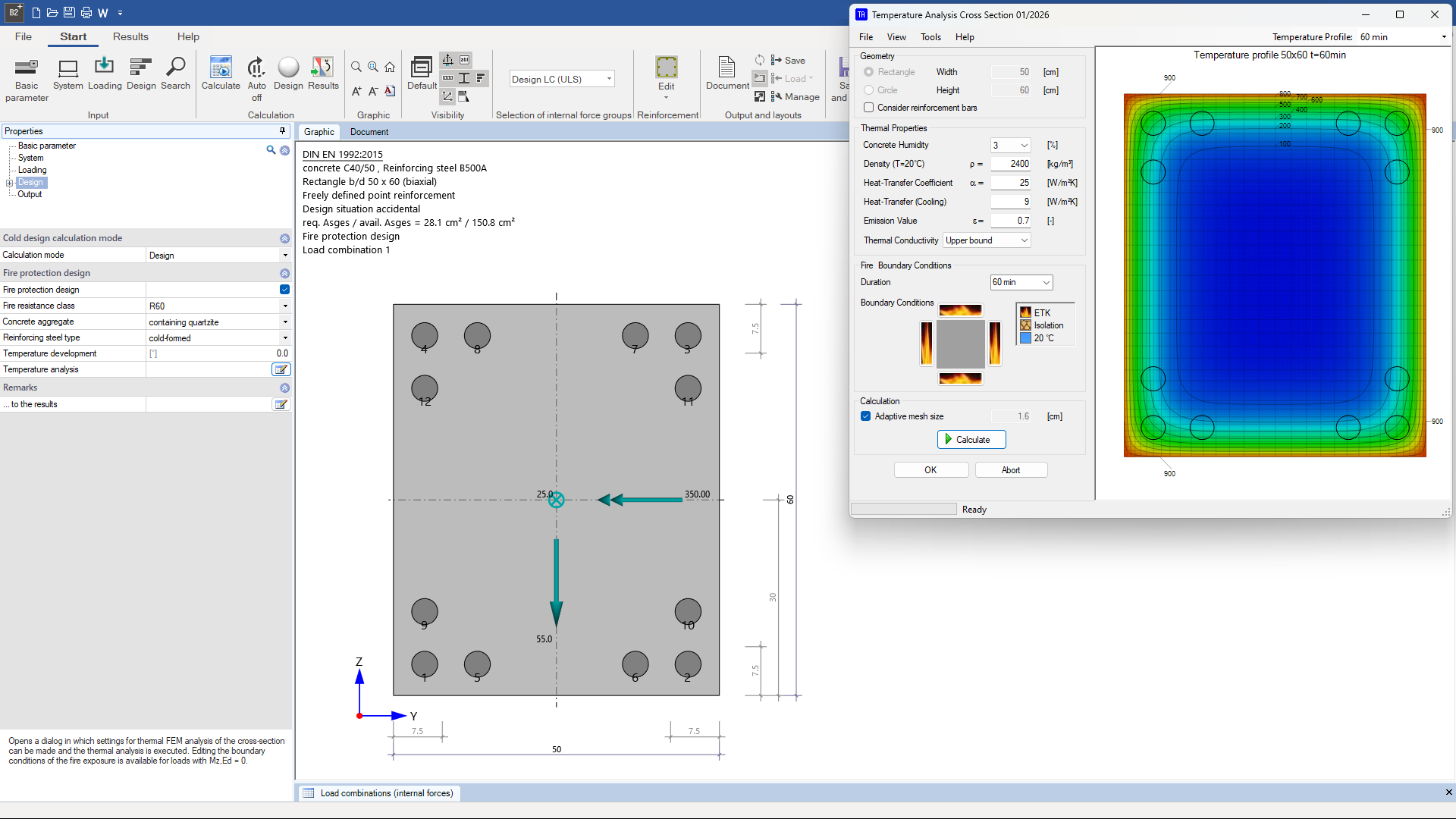 Verification of Reinforced Concrete Cross-Sections | | FRILO