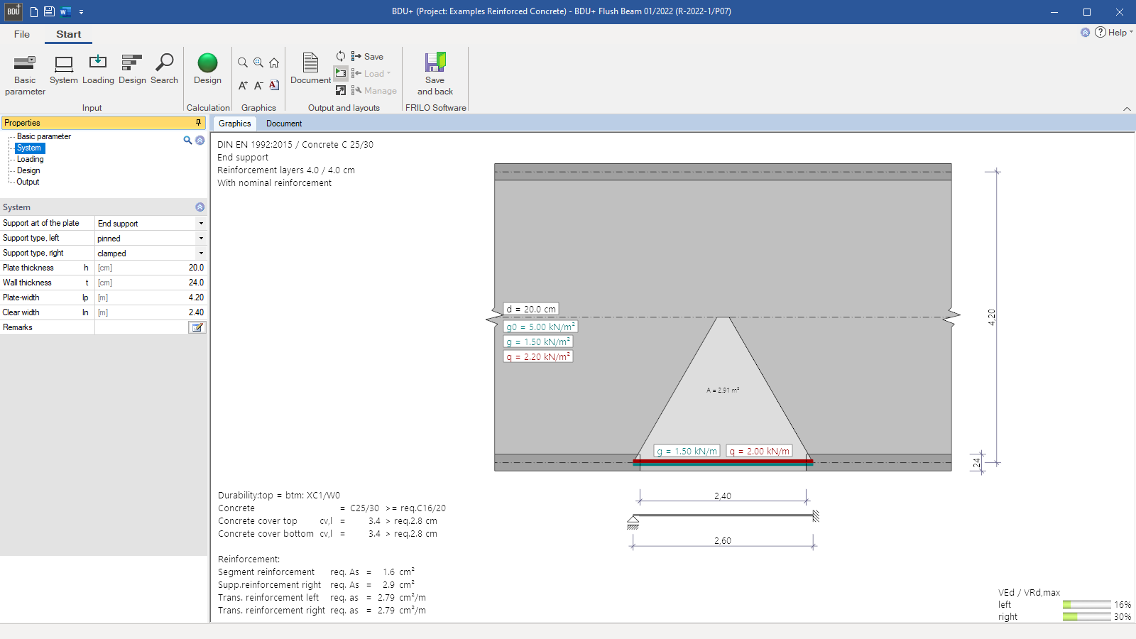 BDU+ user interface with the System tab active
