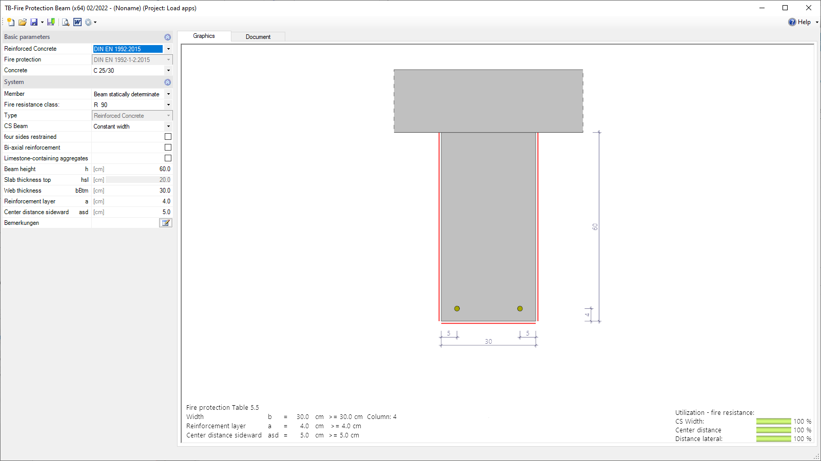 TB-BXB user interface