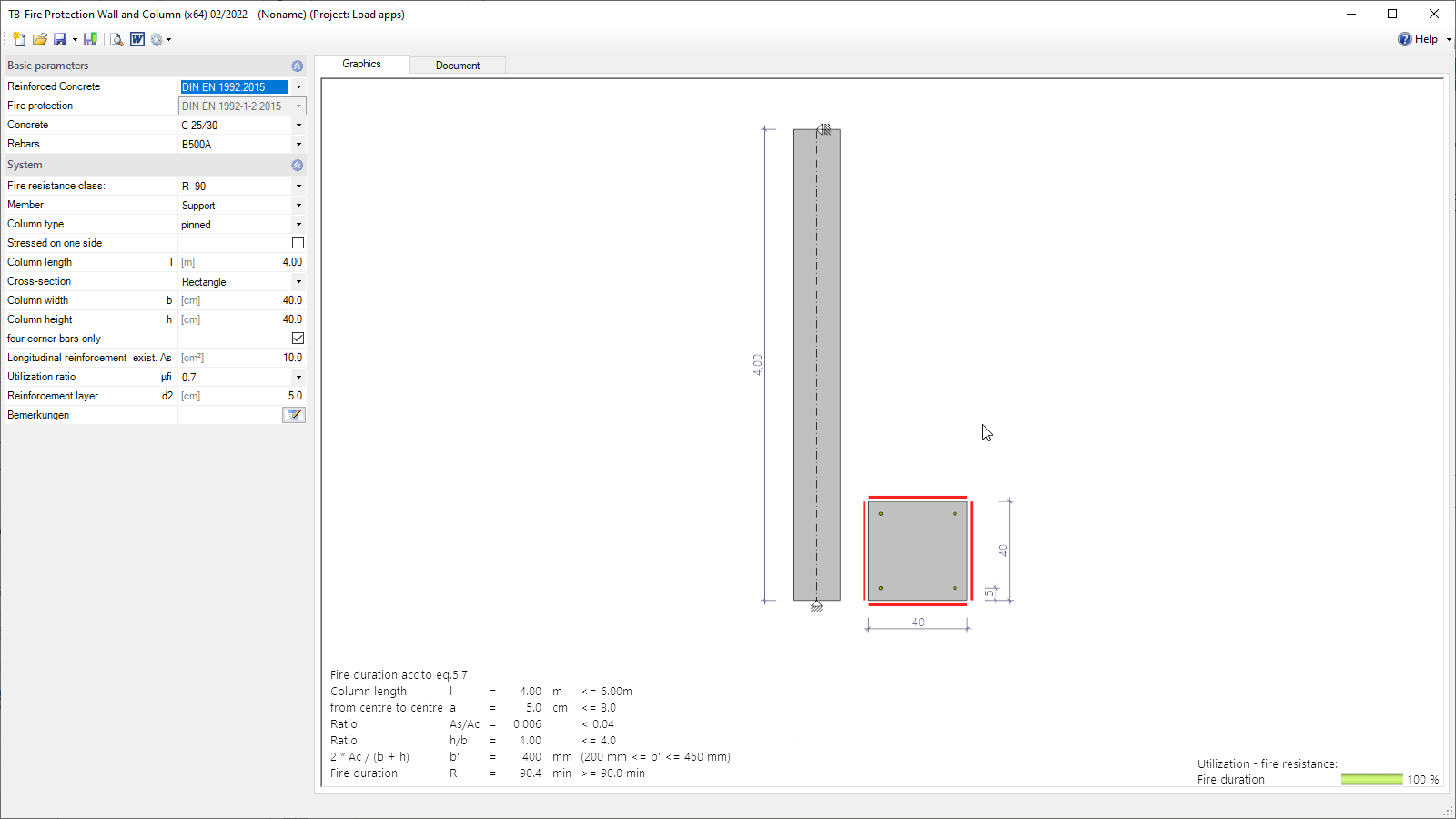 TB-BXW user interface