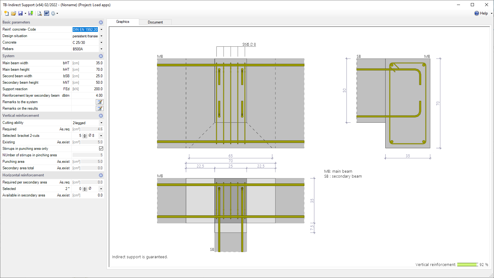 TB-BIA user interface