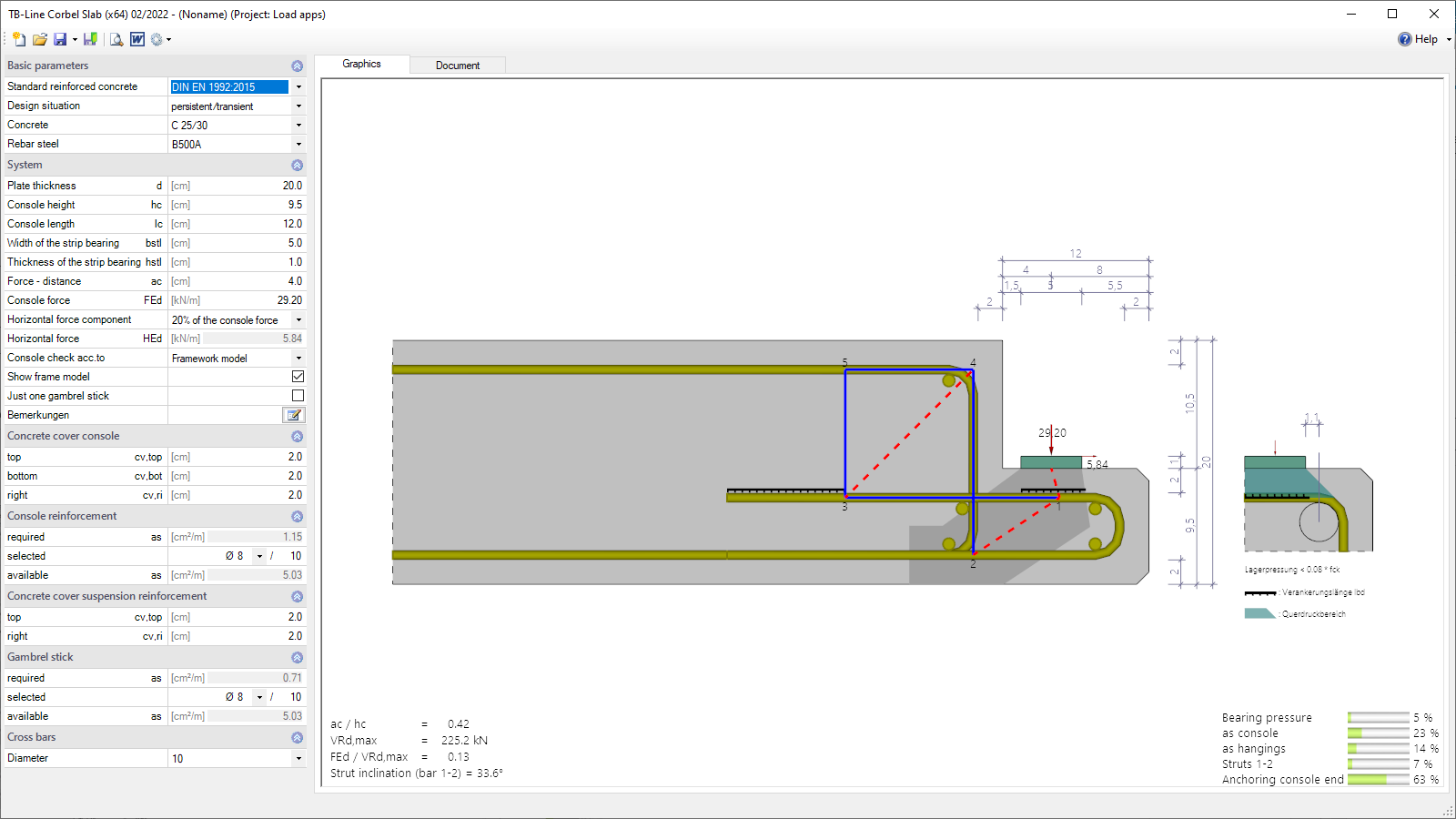TB-BLD user interface