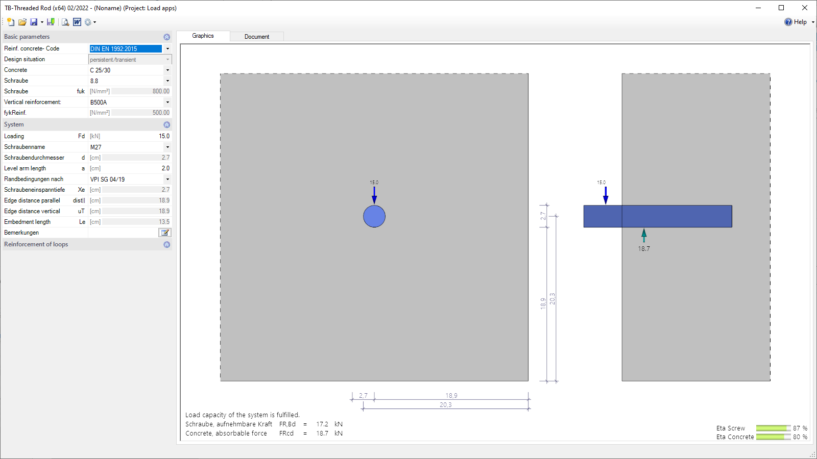 TB-BQG user interface